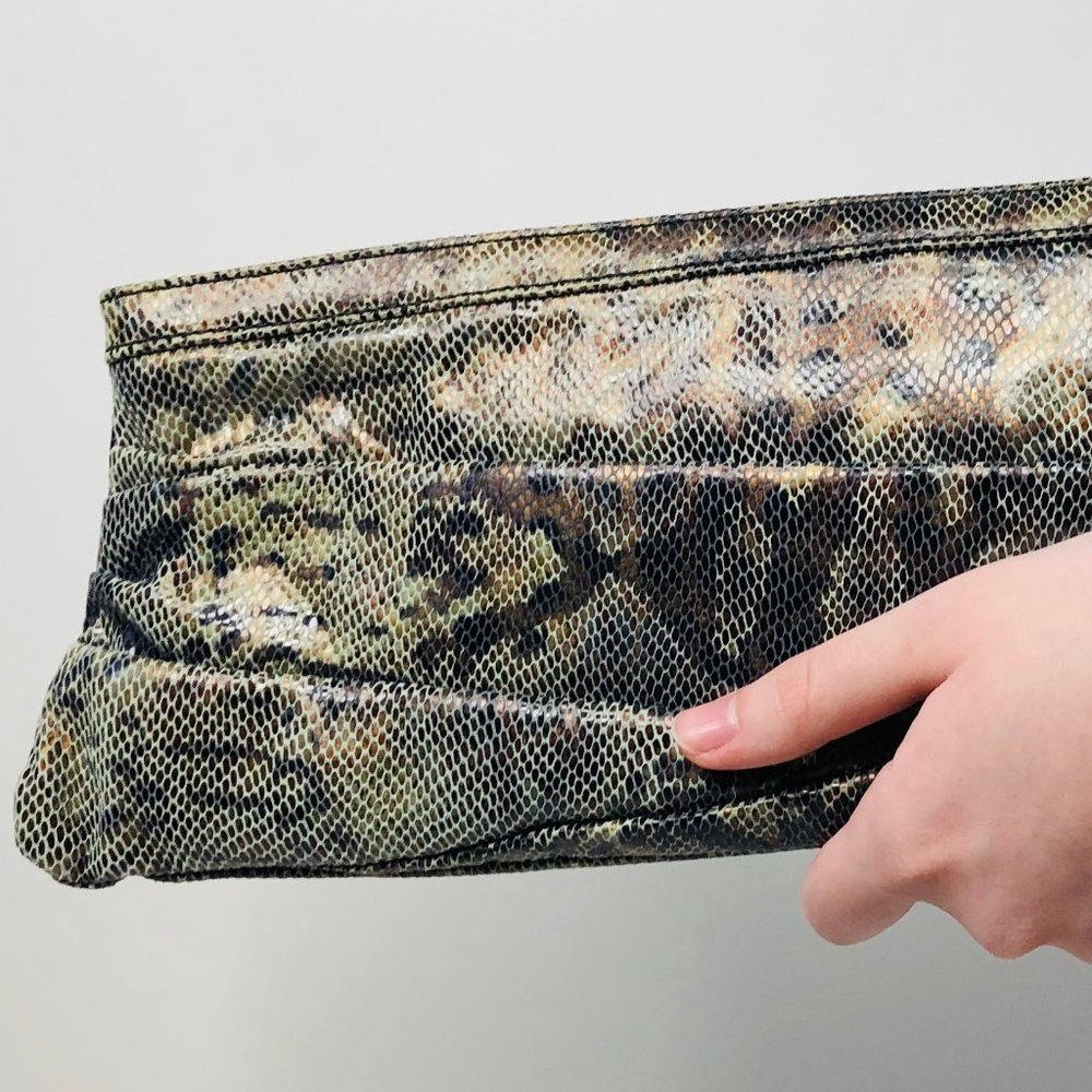 NWOT HOBO International Vegan Snake Clutch